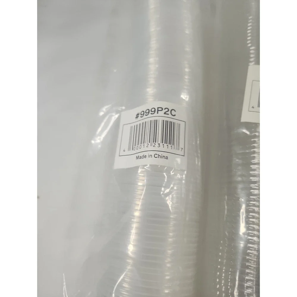 300 2 Oz Clear Plastic Disposable Cups With Lids Portion Cups 999P20/999PL2